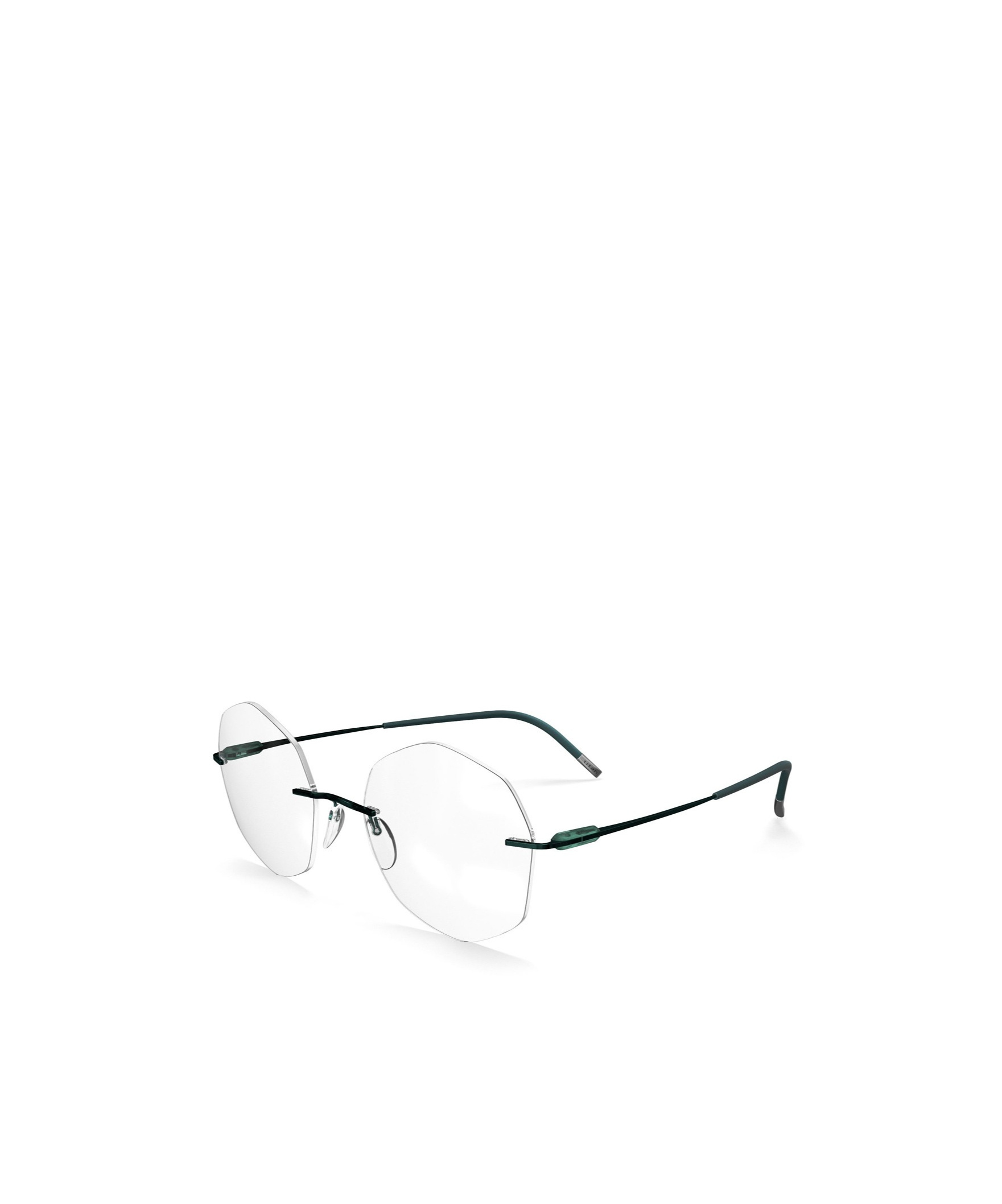 Silhouette Frameless Flat Mirror In White