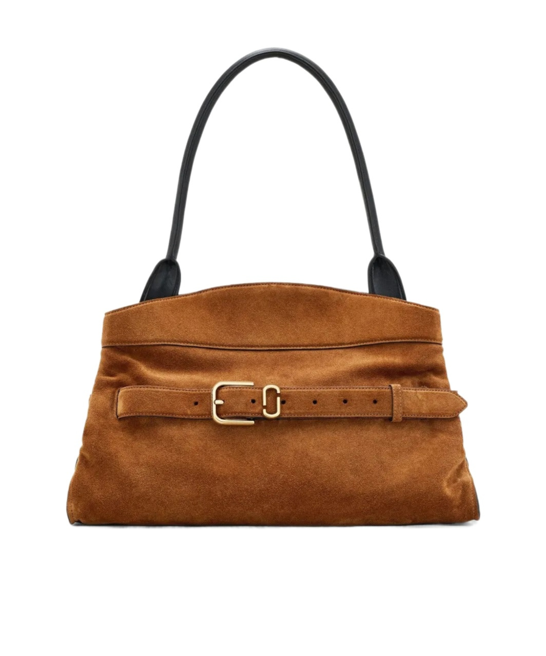 Marc Jacobs The Suede Dakota Satchel In Brown