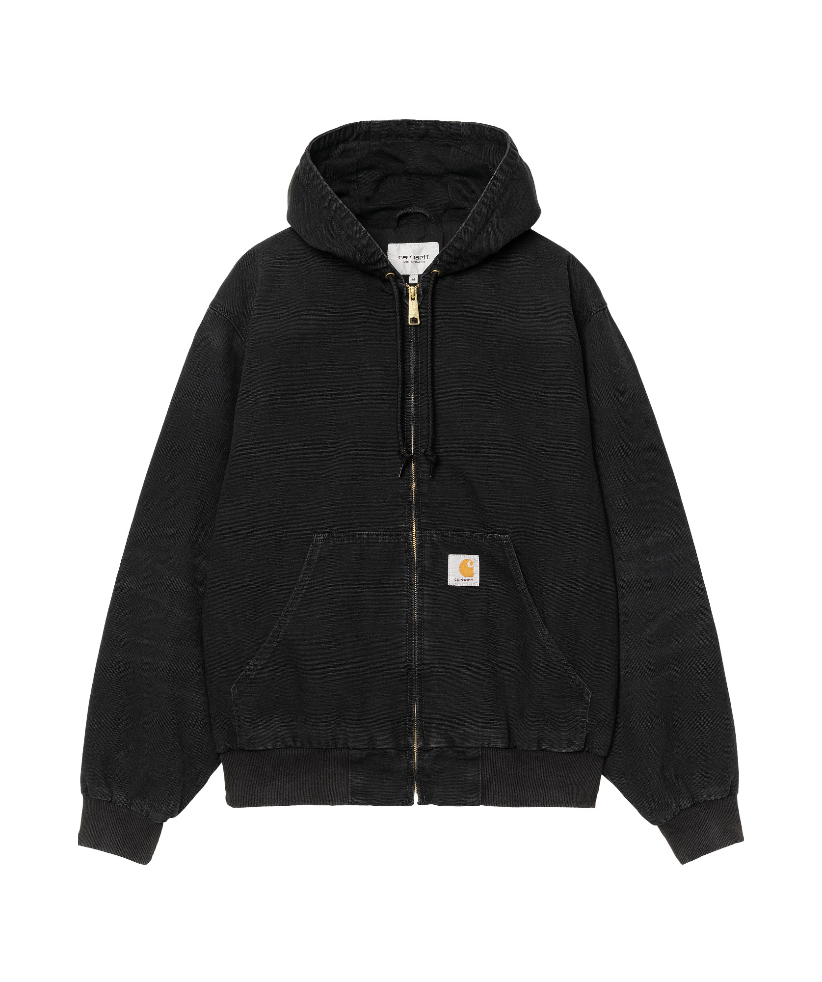 Carhartt Zippered Sports Jacket In Black
