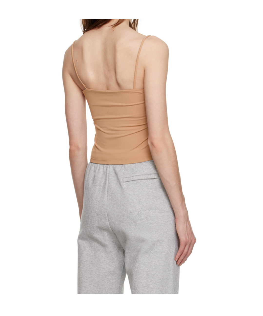 Filippa K Beige Spaghetti Strap Tank Top In Brown