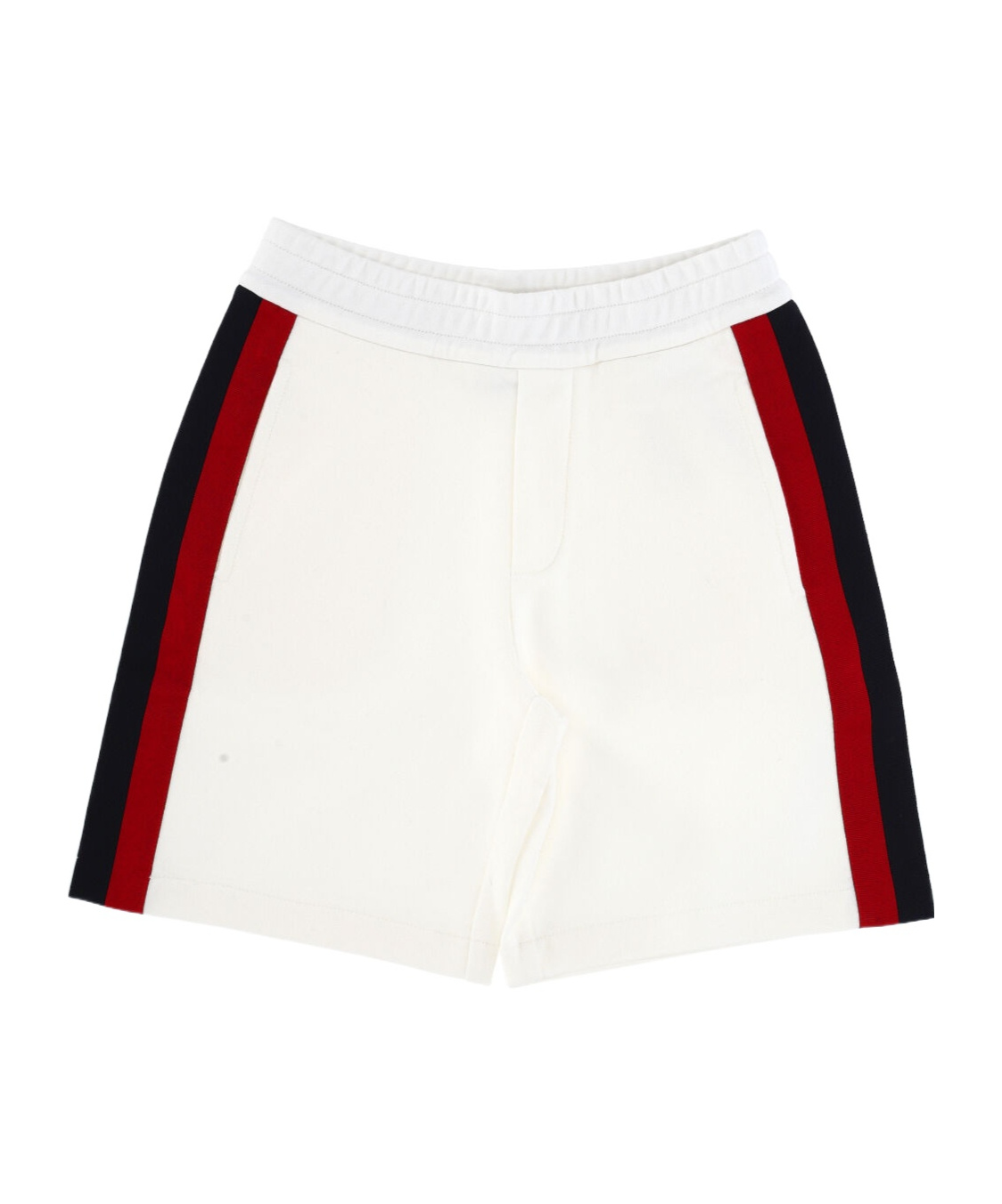 Moncler Elastic Waist Shorts In White