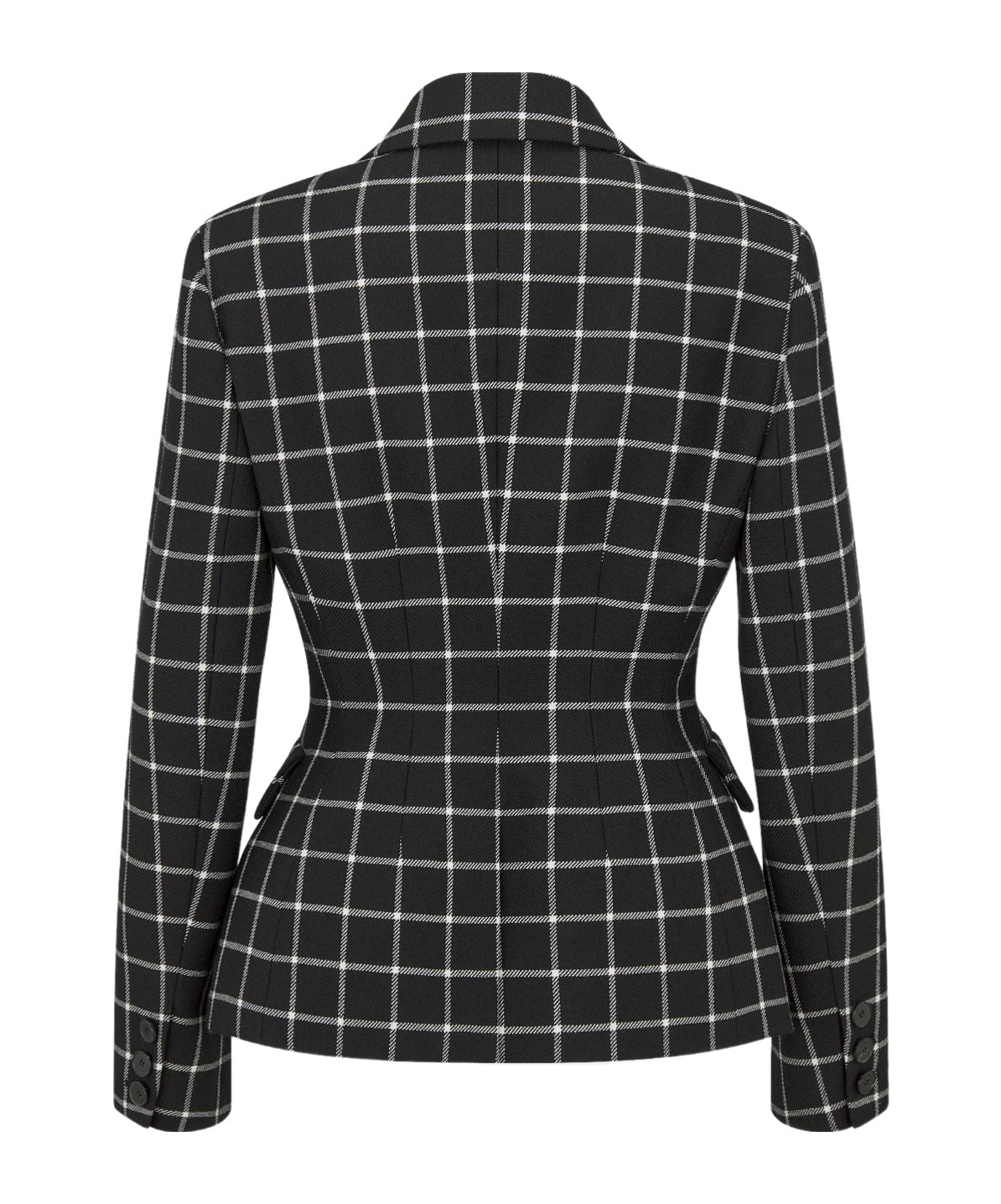 Dior Double-breasted Casual Jacket In Black