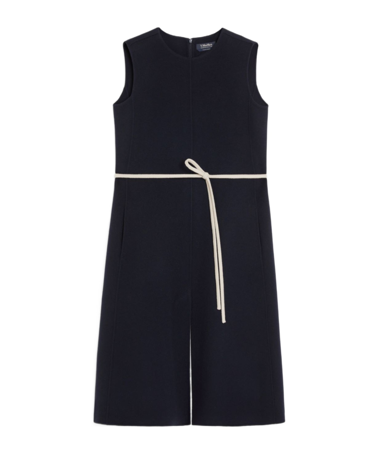 Max Mara Sleeveless Dress In Black