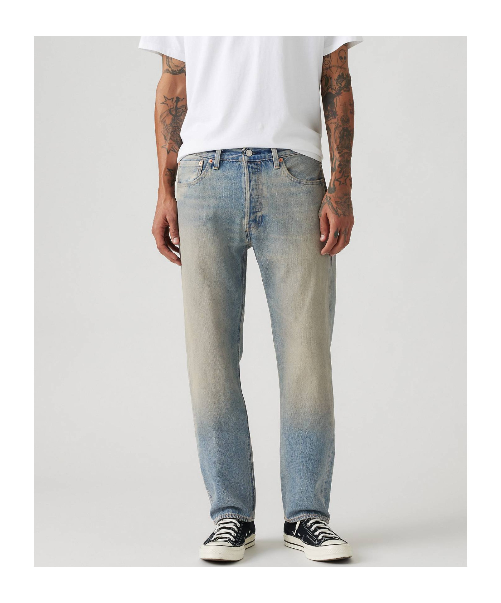 Levi's Five-pocket Jeans In Gray