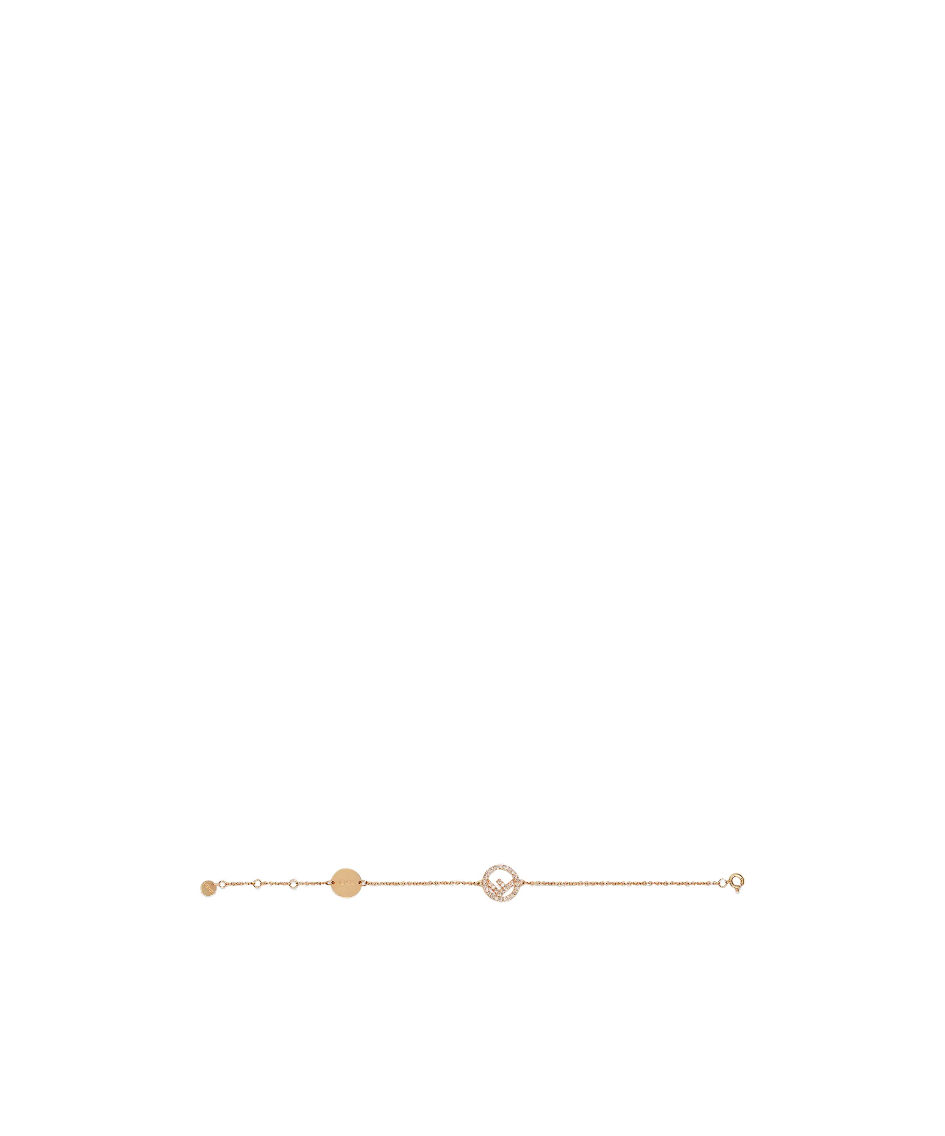 FENDI GOLD-COLORED BRACELET