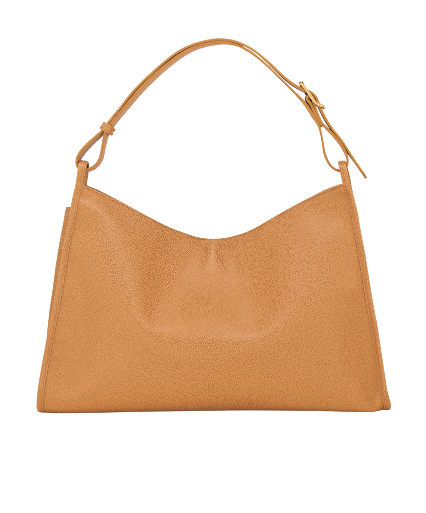 Longchamp Le Foulonné Xl Shoulder Bag In Walnut