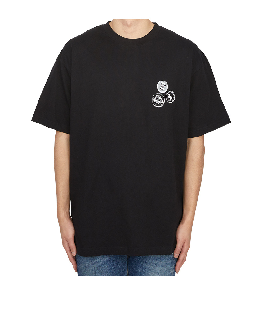Carhartt Short-sleeved T-shirt In Black