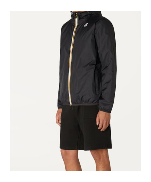 K-way Long-sleeved Casual Jacket In Black