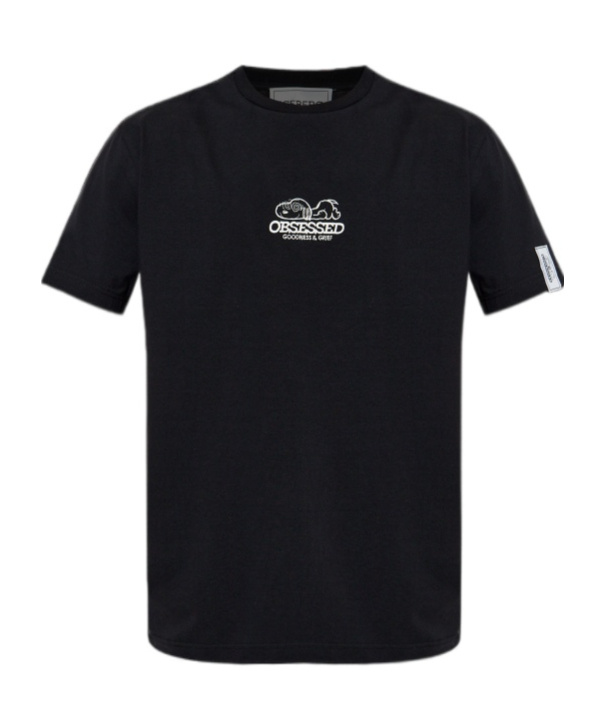 Iceberg Round Neck Logo T-shirt In Black