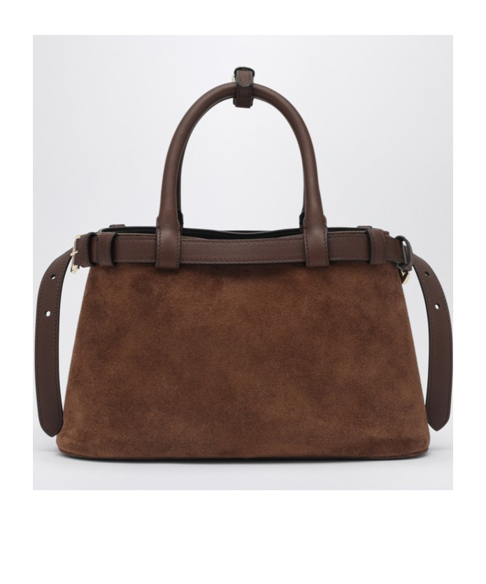 Prada Handtasche Mit Schnallendetail In Brown