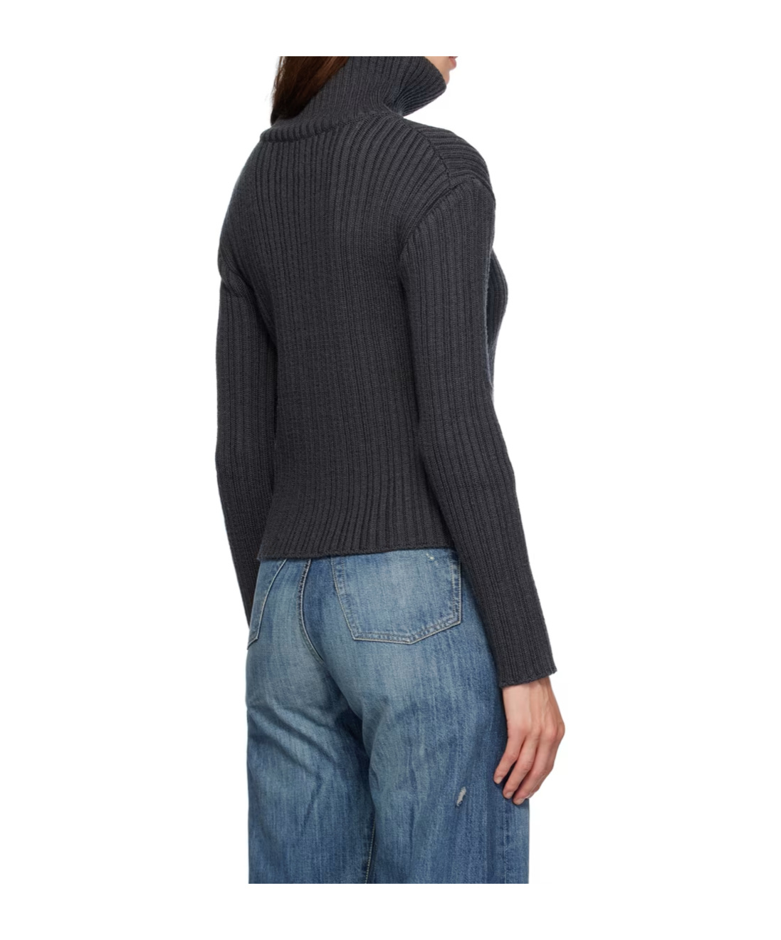 Our Legacy Knitted Design Sweater In Black
