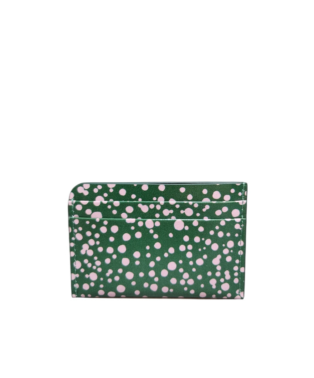 Dries Van Noten Pattern Card Bag In Green