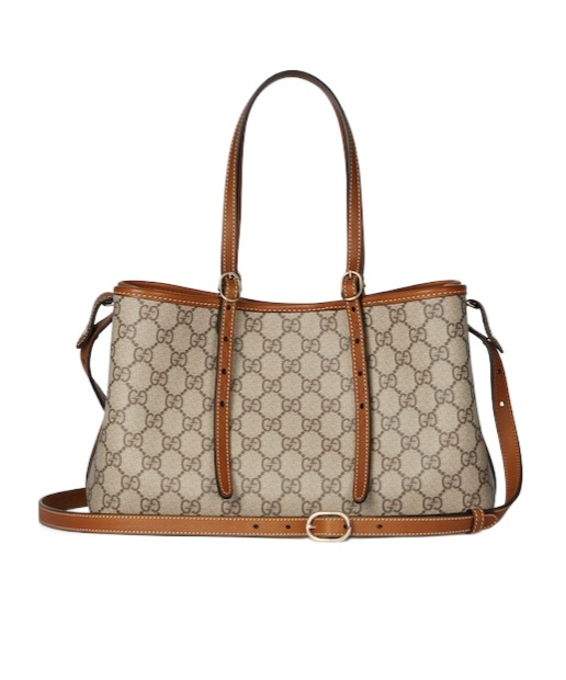 GUCCI GG EMBLEM SMALL TOTE BAG