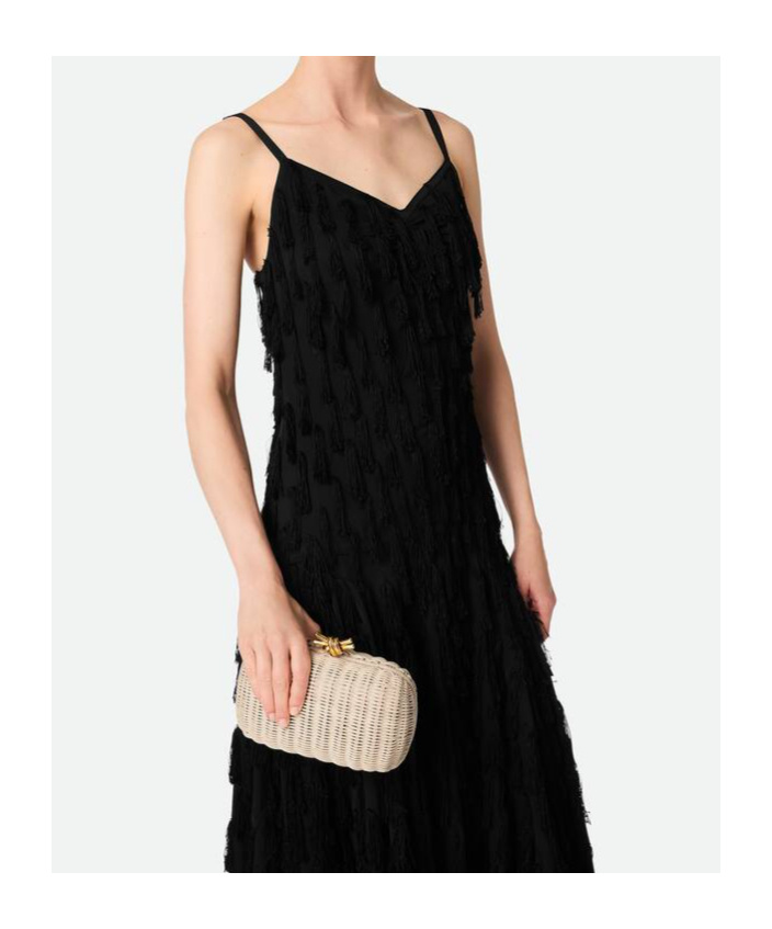 Bottega Veneta Knot Chain In Natural/fondant