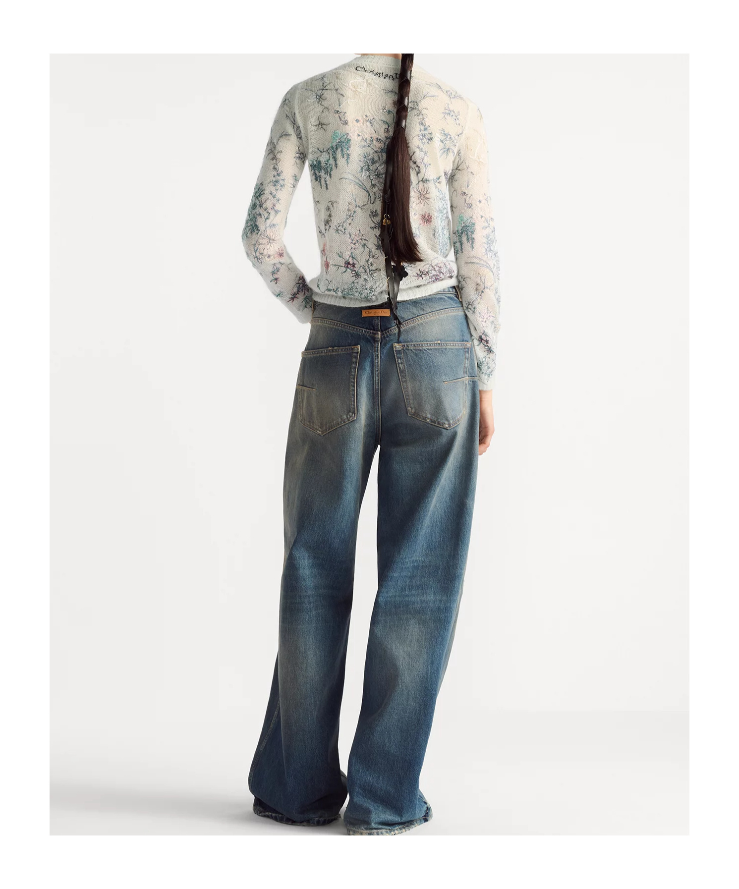 DIOR EMBROIDERED SWEATER