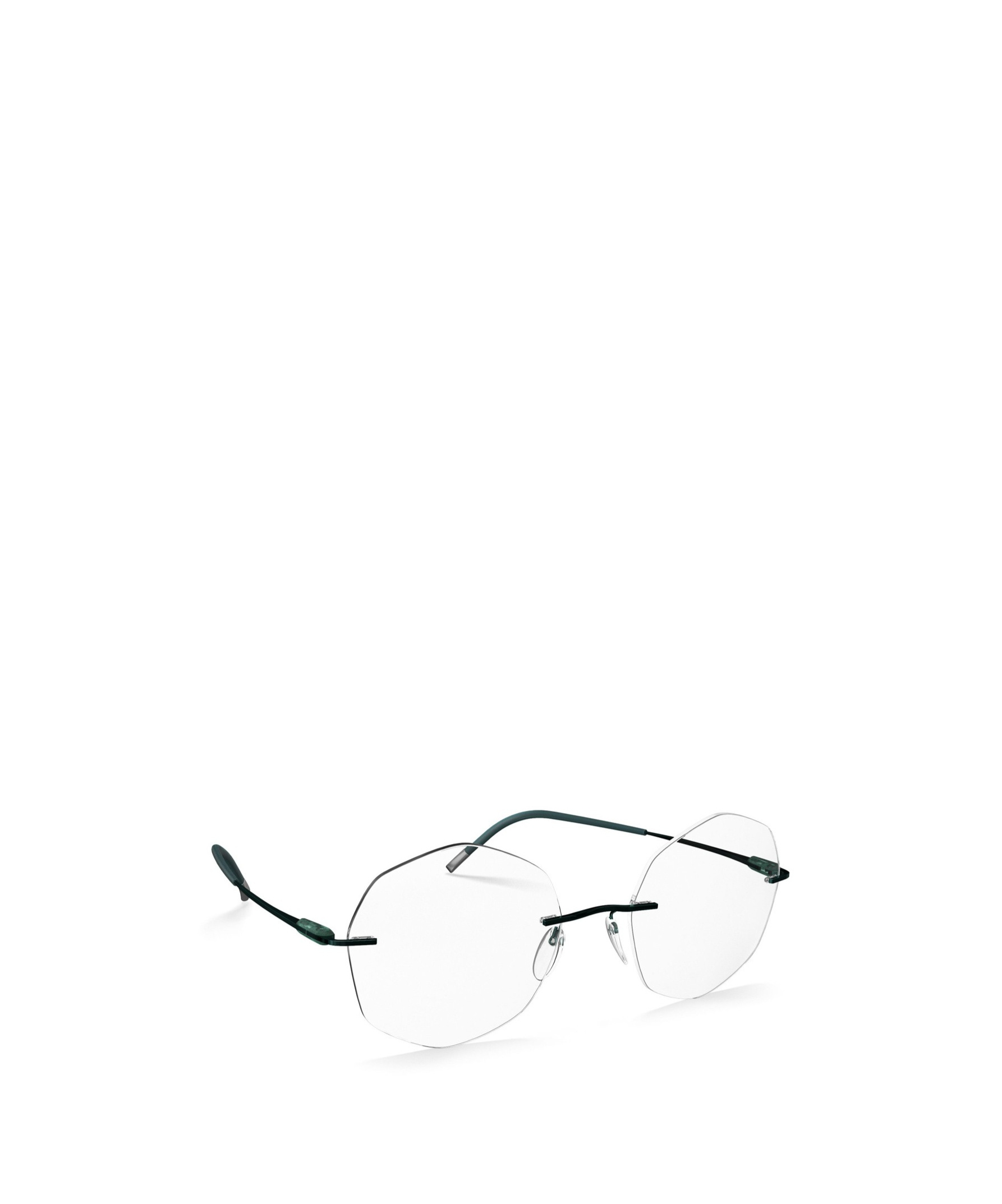 Silhouette Frameless Flat Mirror In White