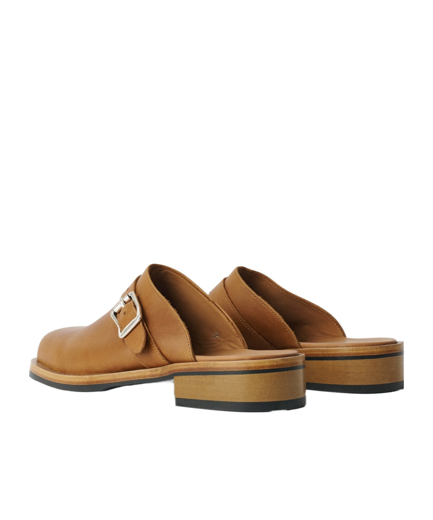 Our Legacy Round Head Muller Shoes In Brown
