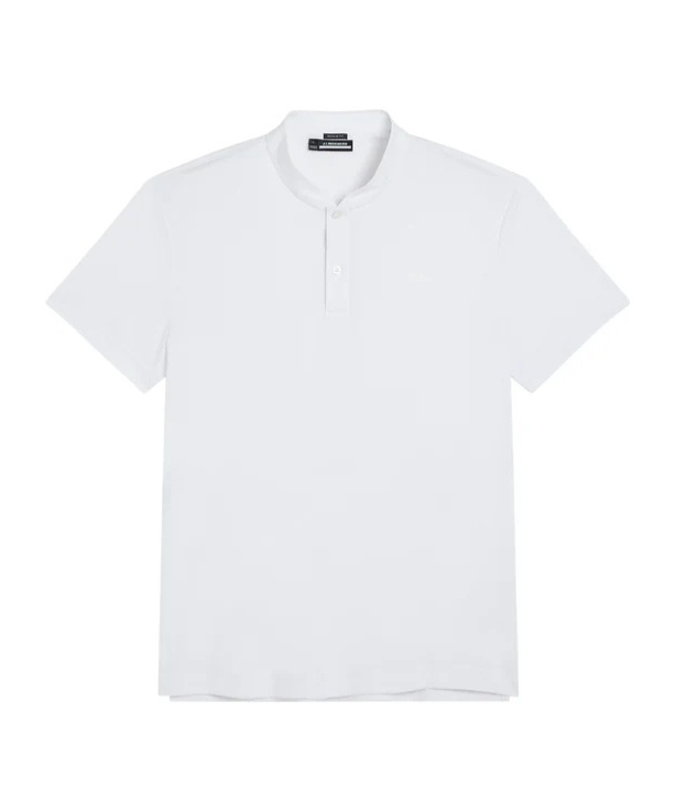 J. Lindeberg Logo Polo Shirt In White