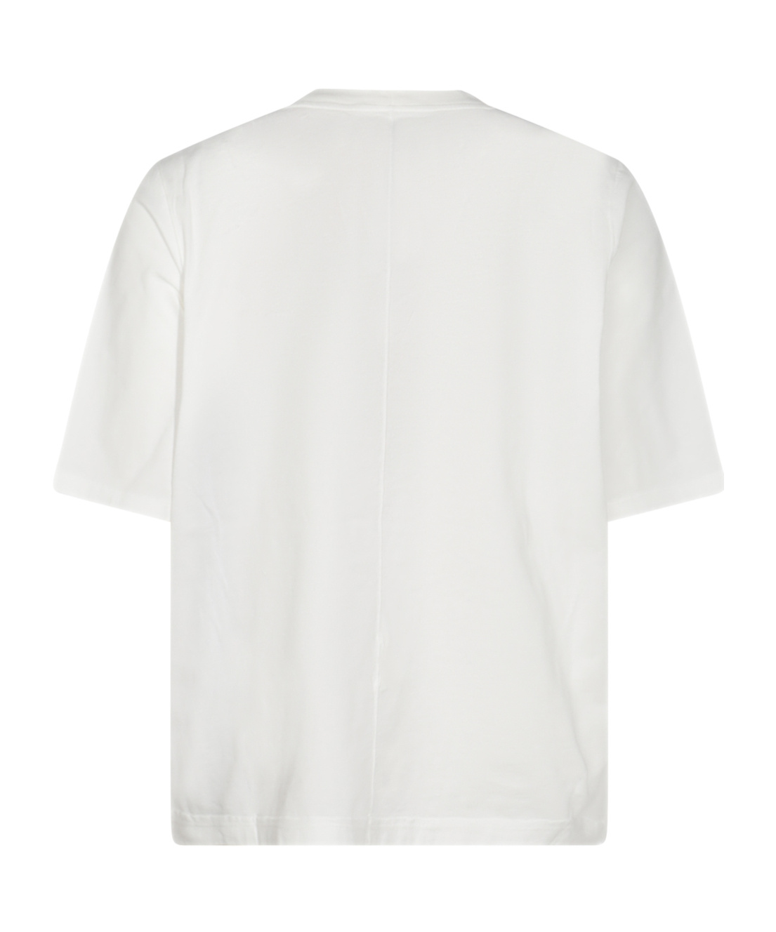 Rick Owens Drkshdw Short-sleeved T-shirt In White