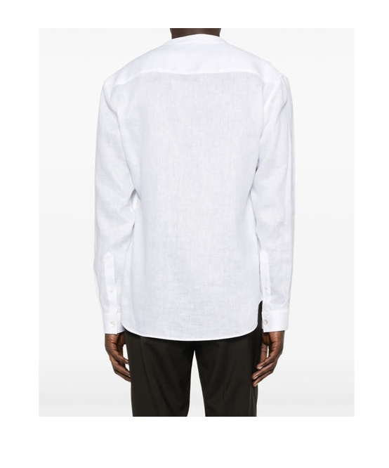 Giorgio Armani Long Sleeve Shirt In White