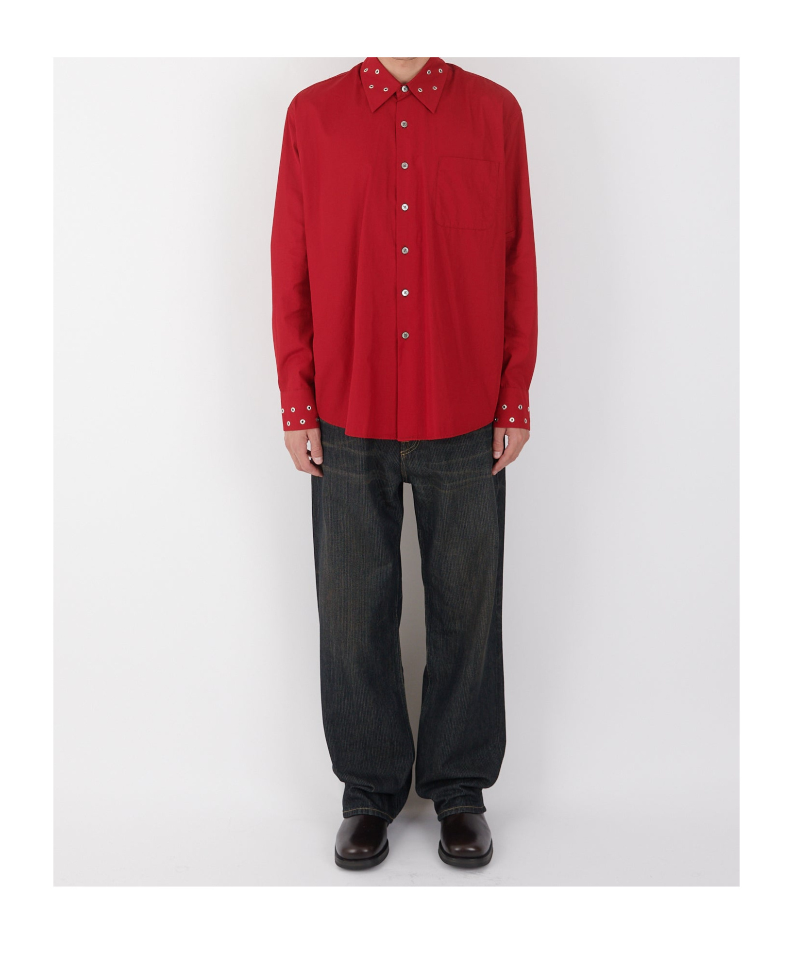 Our Legacy Long-sleeve Shirt In Red