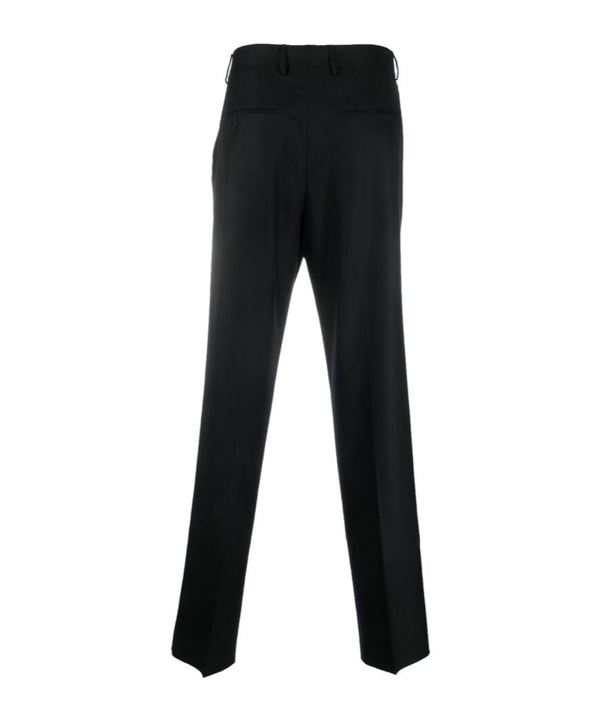 Tagliatore Straight Casual Pants In Black