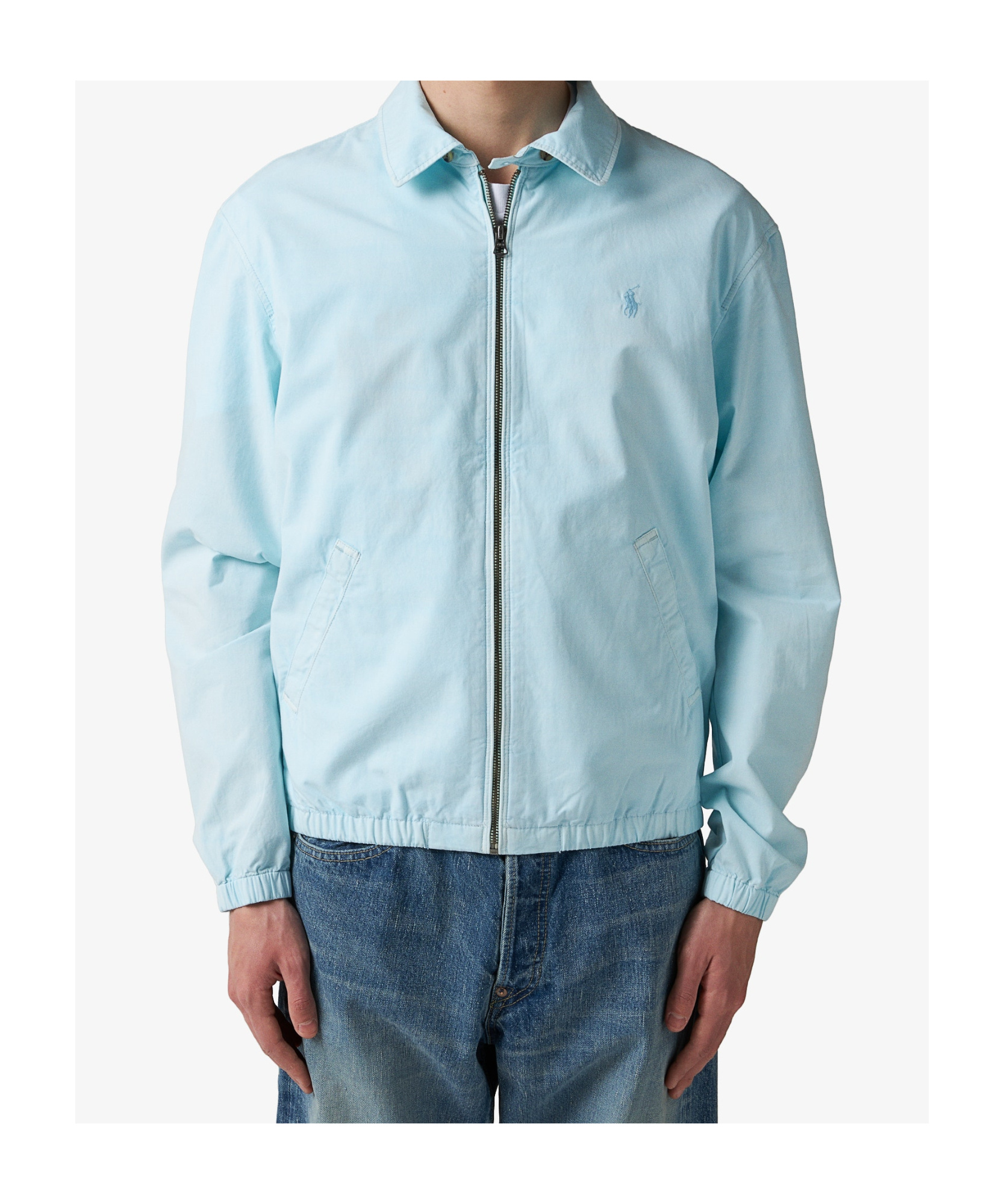 Polo Ralph Lauren Polo-pony Pattern Jacket In Blue