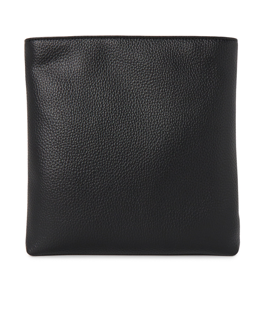 Vivienne Westwood Top Zipper Shoulder Bag In Black