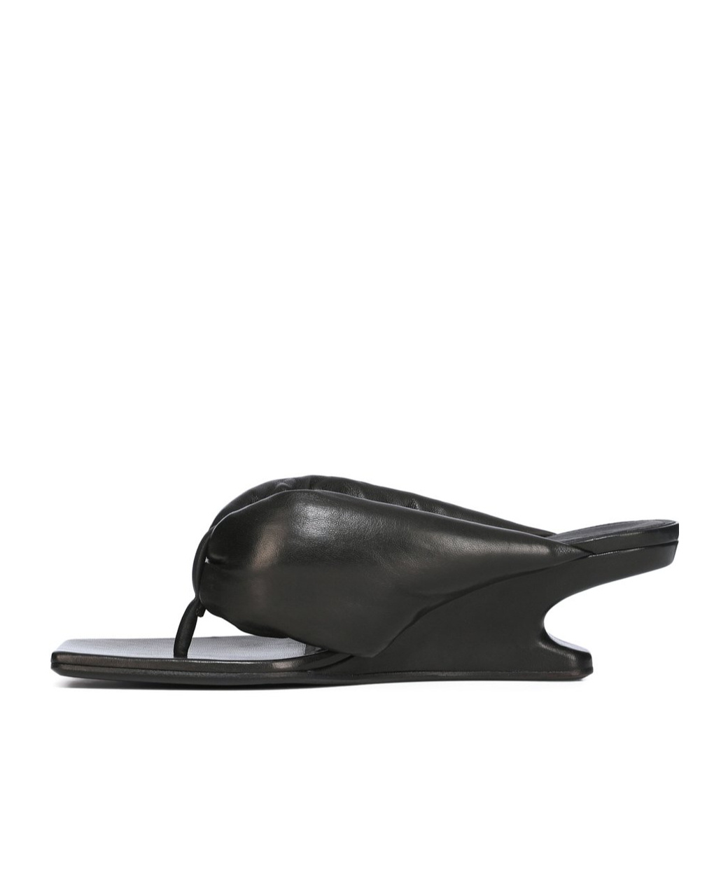 Rick Owens Thong Cantilever 45 In Black