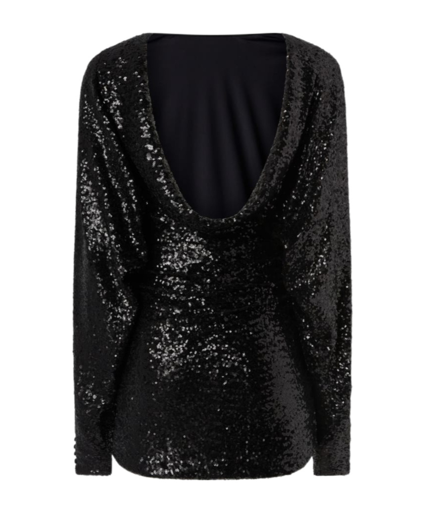 PINKO PINKO SEQUIN EMBELLISHED MINI DRESS
