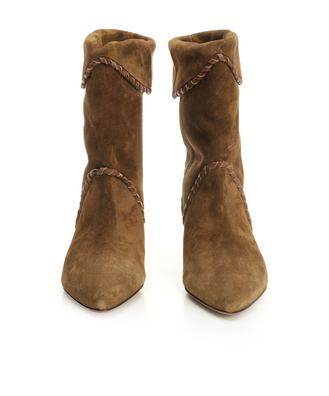 Isabel Marant Edoa-gb Ankle Texan Boot Boots Black In Brown