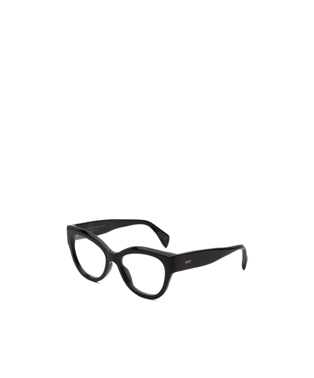 Retrosuperfuture Full Frame Plain Mirror In Black