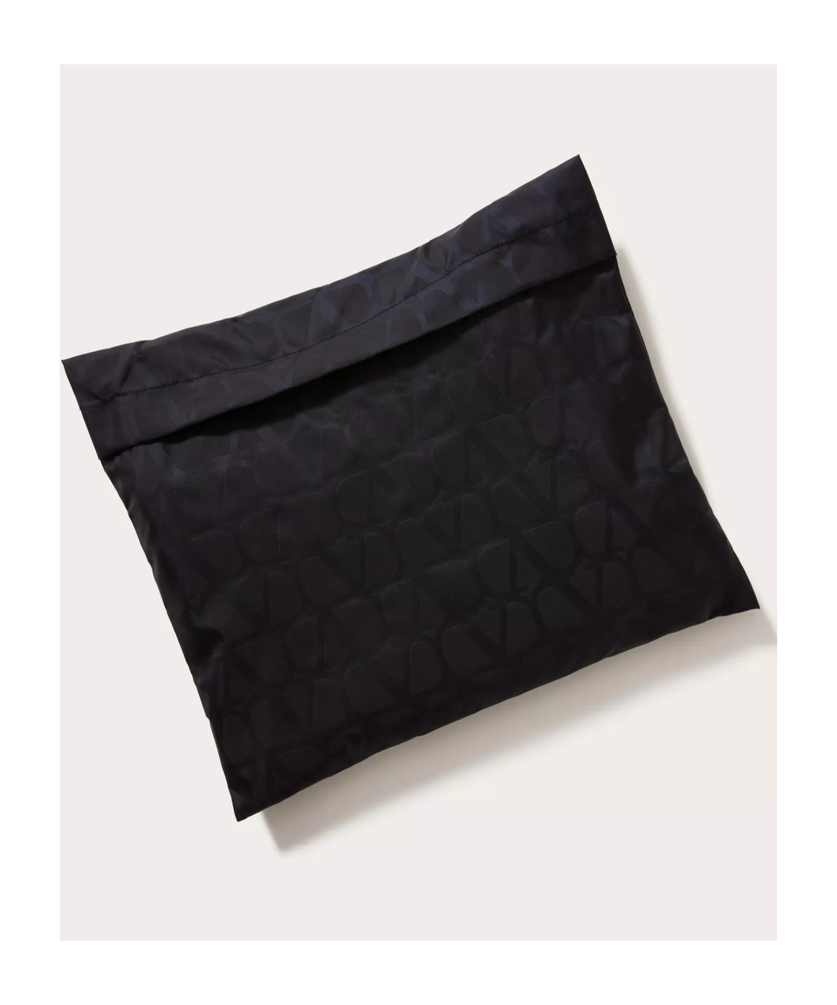 Valentino Nylon Swimsuit With Toile Iconographe Print In Black