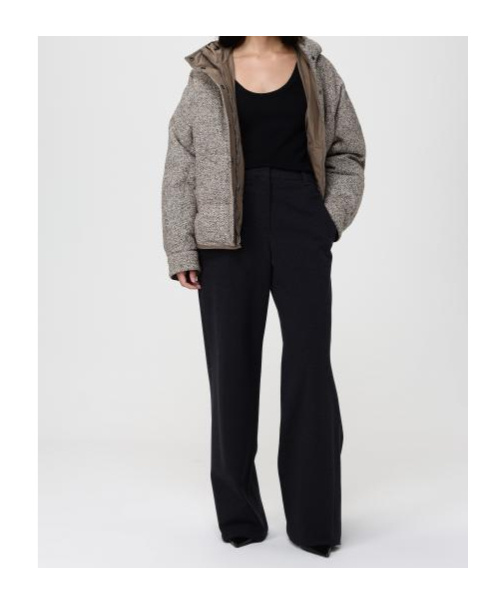 Brunello Cucinelli Belt Loop Casual Pants In Black