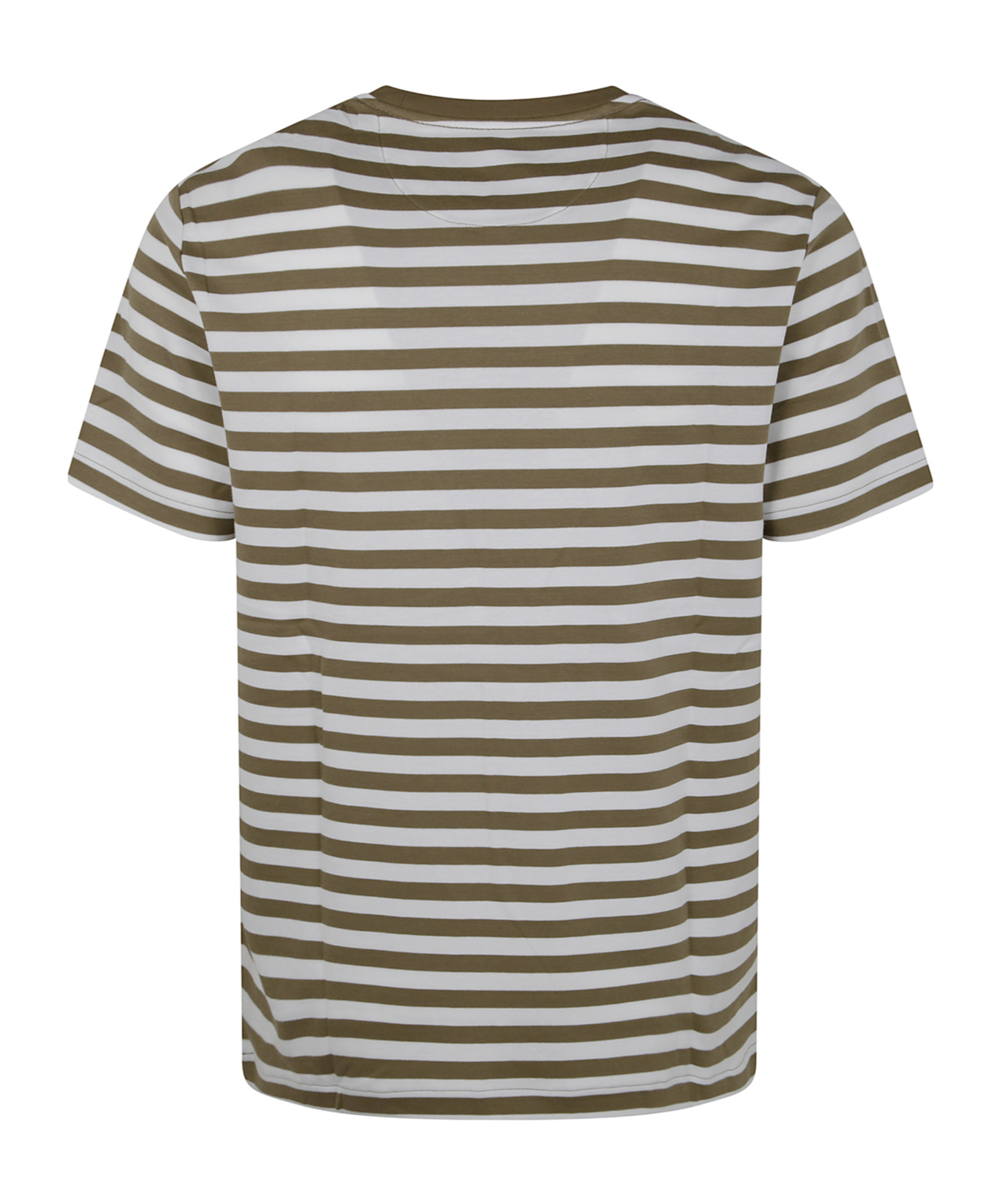 Michael Kors Crew Neck Striped T-shirt In Gray