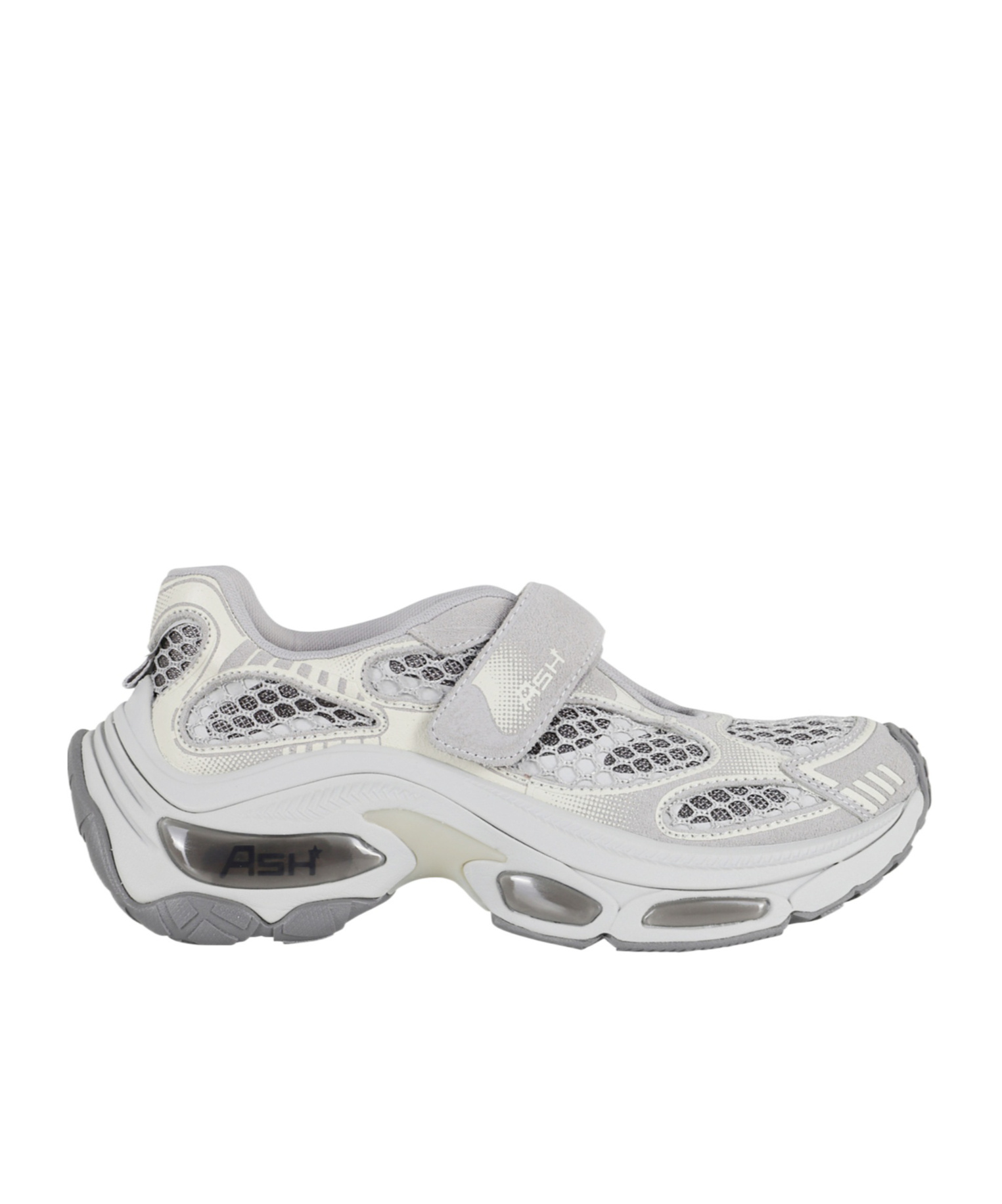 Ash Low-top Casual Sneakers In Gray