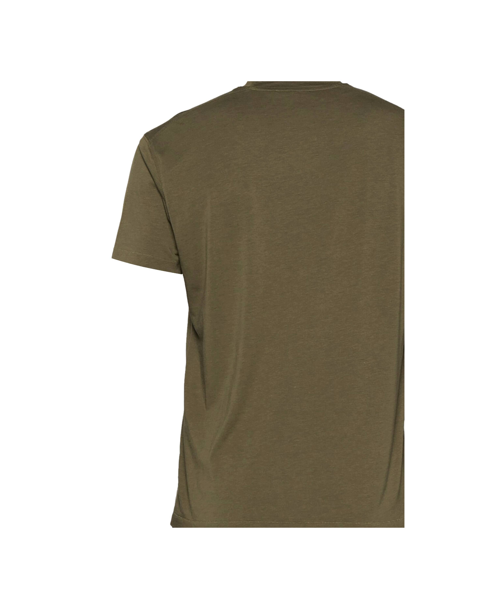Tom Ford Brown Lyocell Cotton Crew T-shirt In Brown