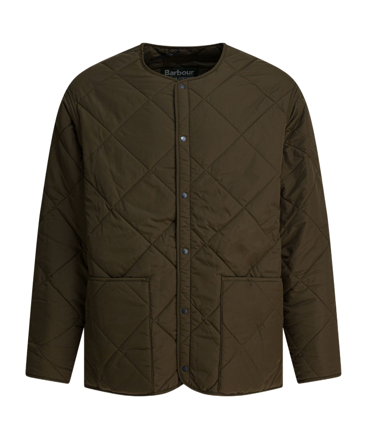 Barbour X Kaptain Sunshine Quilted Jacket Jackets Brown In Green