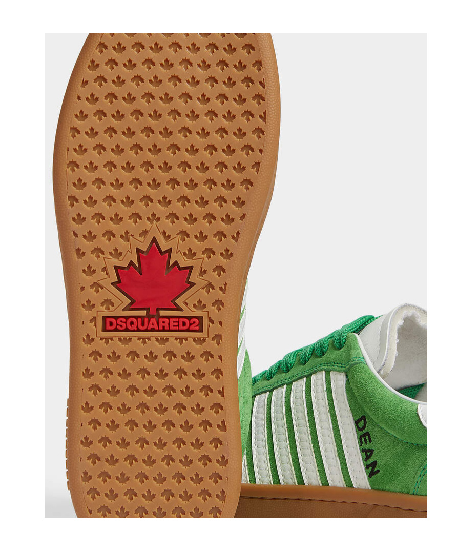 Dsquared2 Green Low Top Sneakers In Green