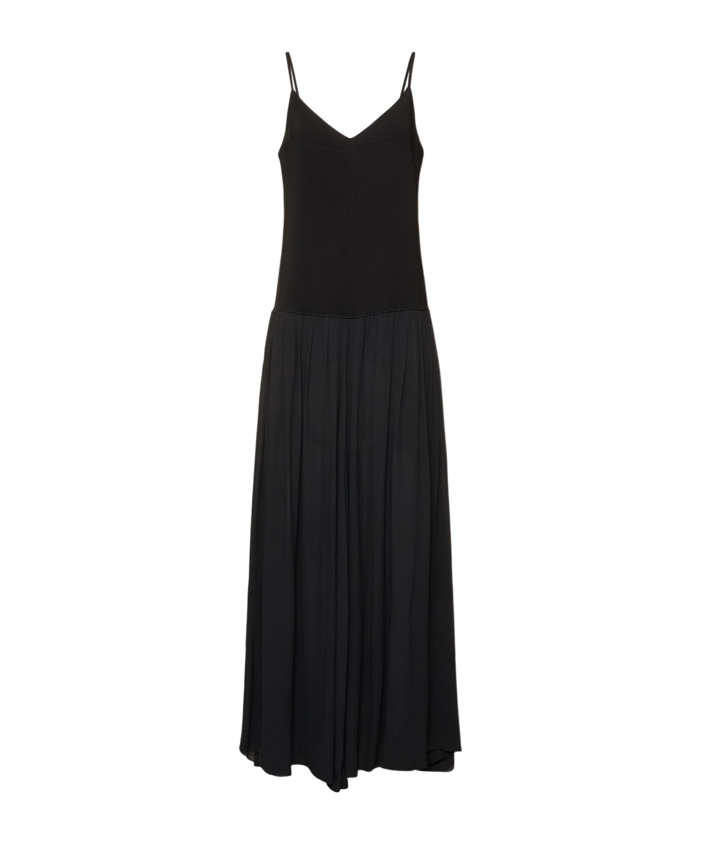 Forte Forte Stretch Cady Crepe Long Dress