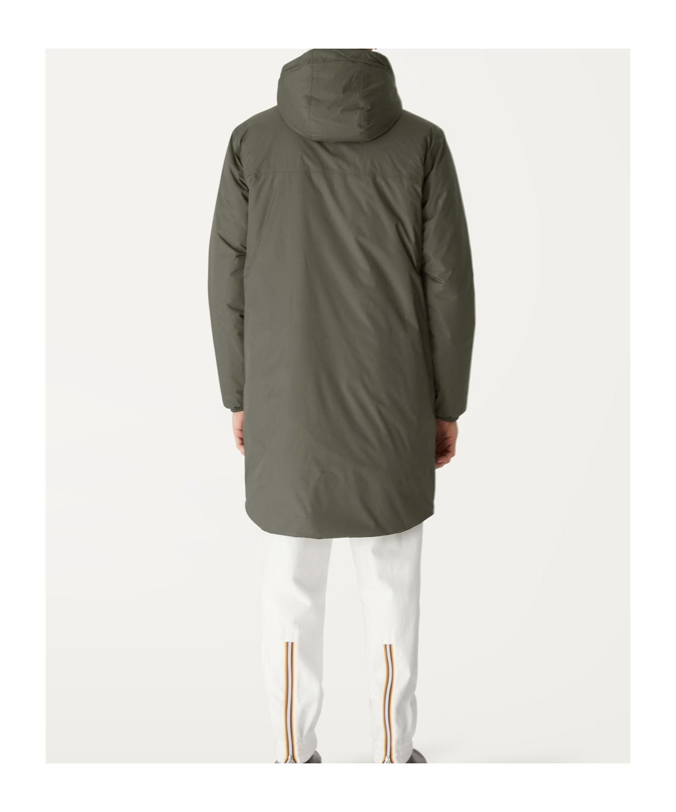 K-way Eiffel Long-sleeved Raincoat In Black