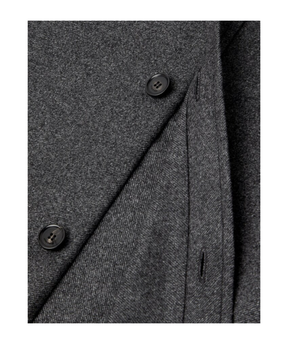 Loro Piana Jim Overshirt In Gray
