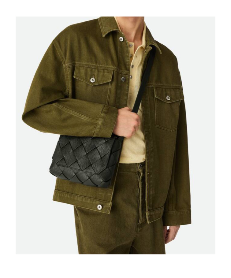 Bottega Veneta Diago Cross-body Bag In Black
