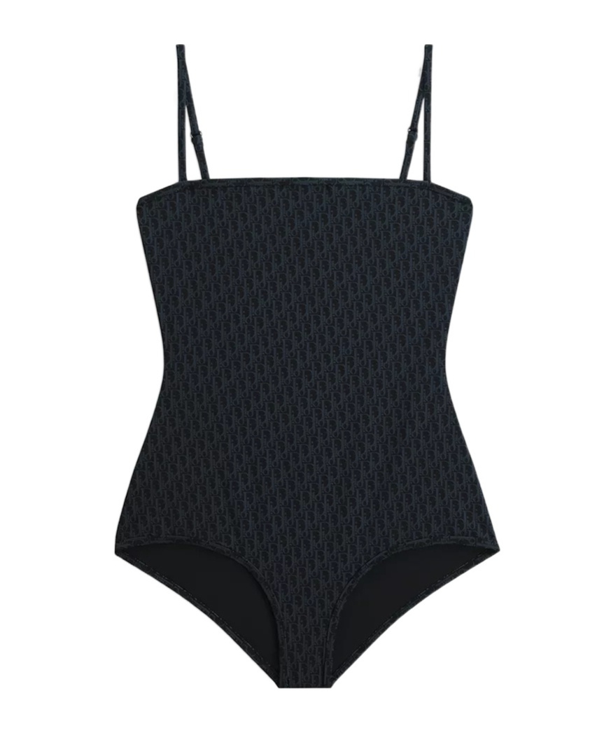 Dior Iviera One-piece Swimsuit In Animal Print