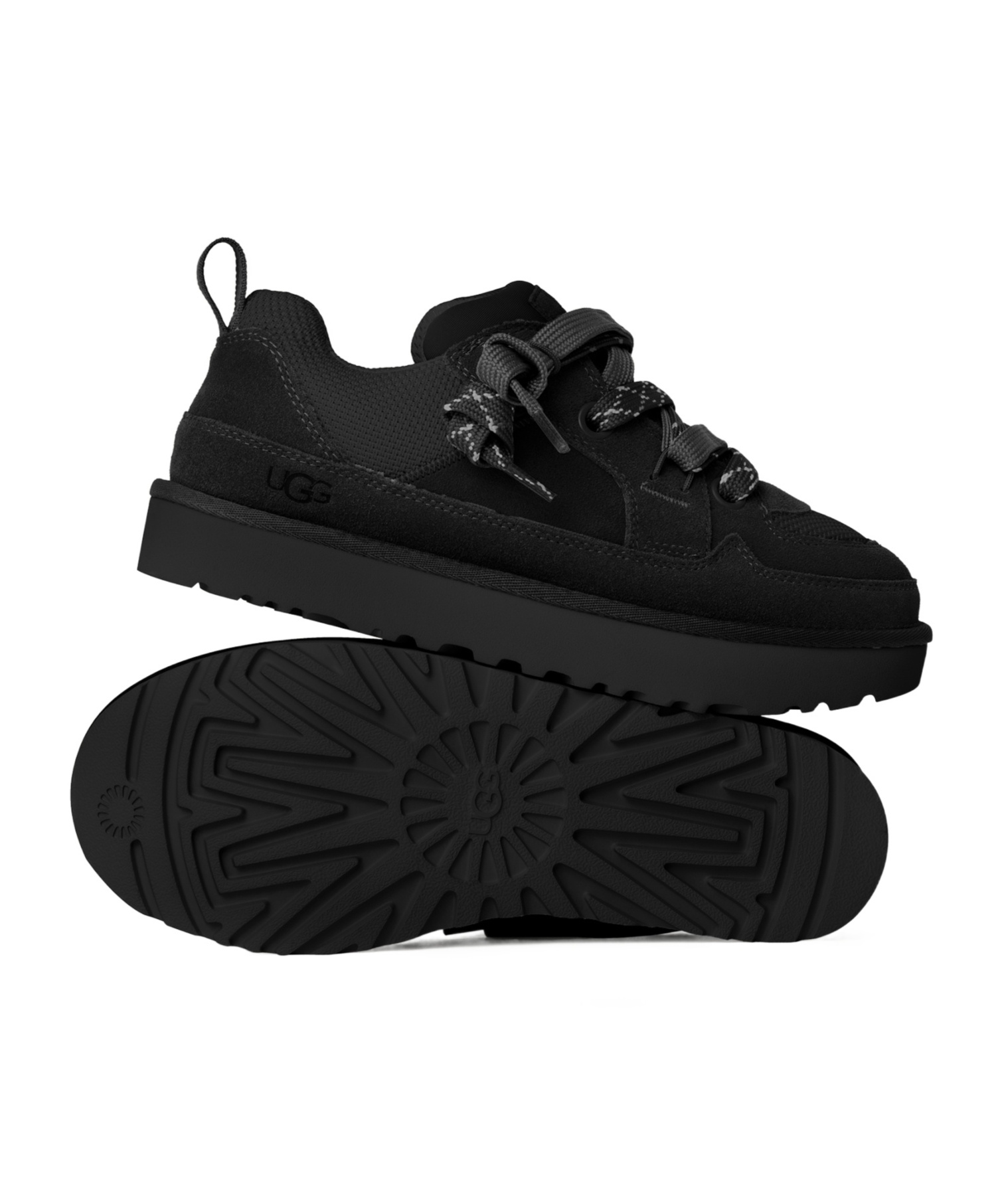 Shop Ugg Women's Lo Lowmel In Black