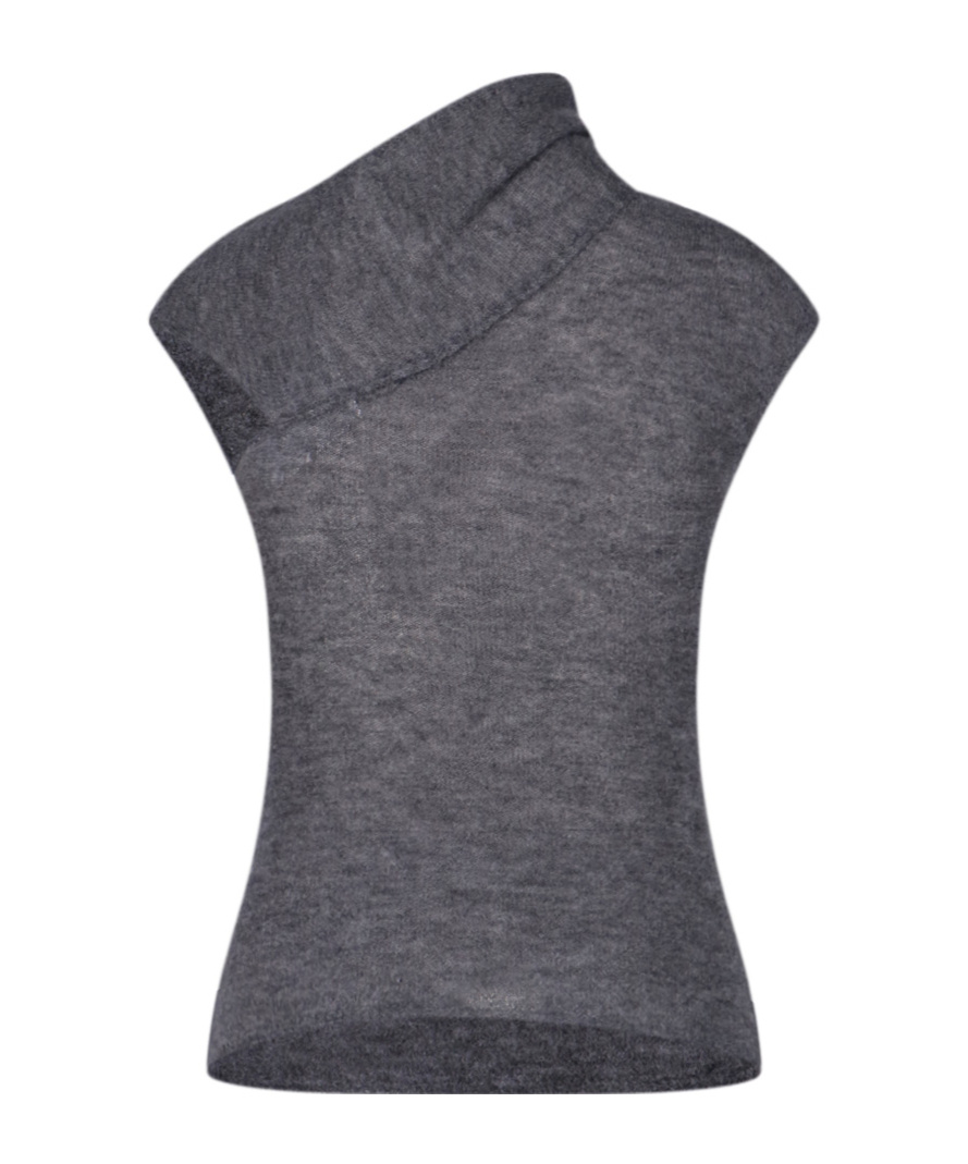 Paloma Wool Openwork Detail Sweater In Gray