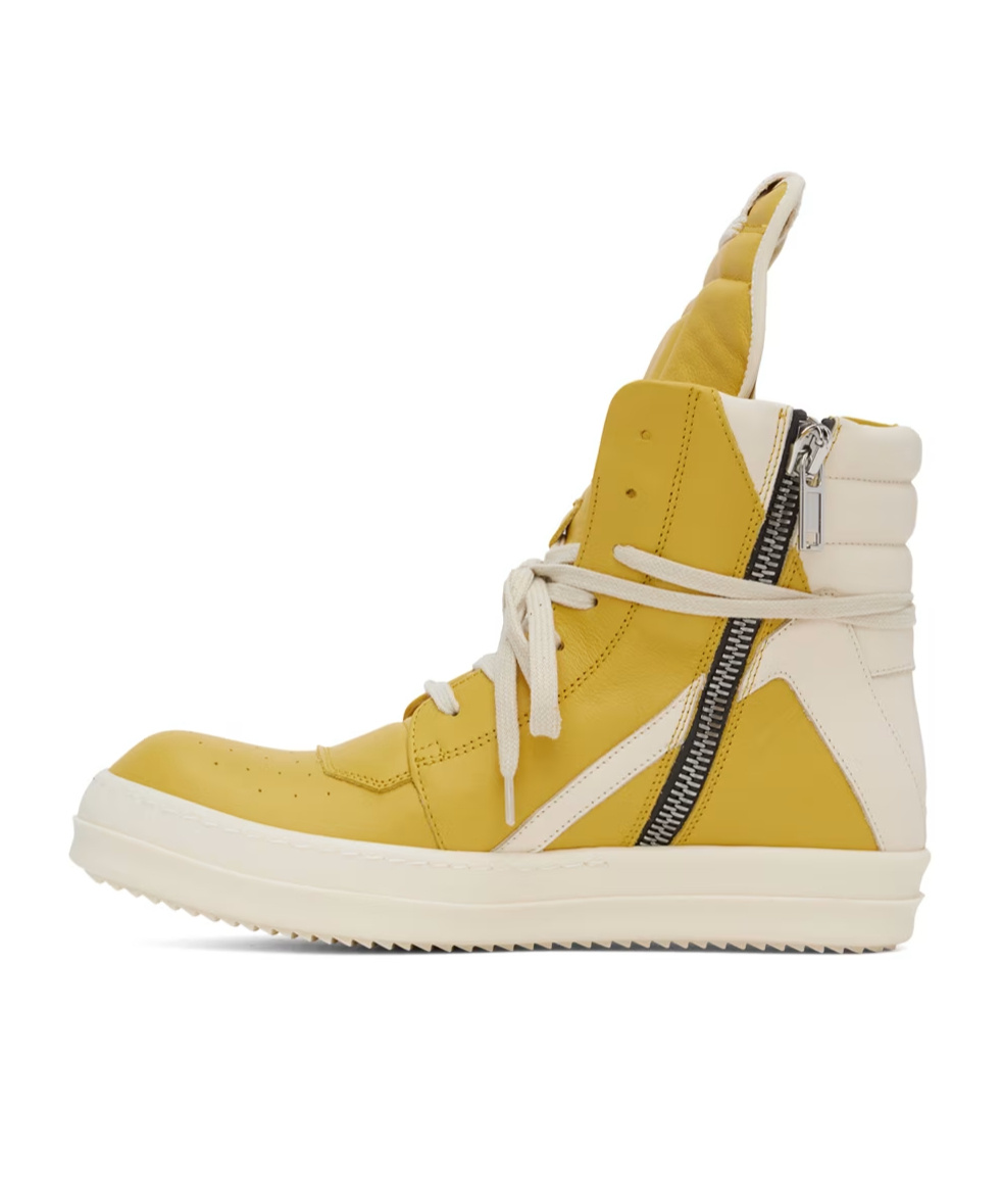 スニーカー Jumbolaced Geobasket Sneakers Jumbolaced Geobasket in Black/Milk – SVRN