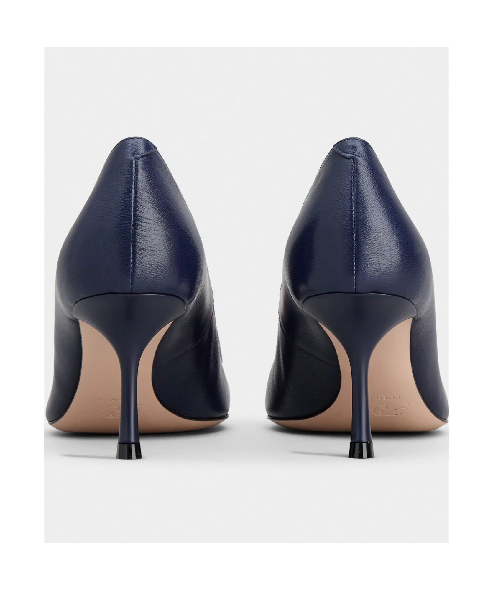 Roger Vivier Viv In The City Leather Buckle Pumps In Black