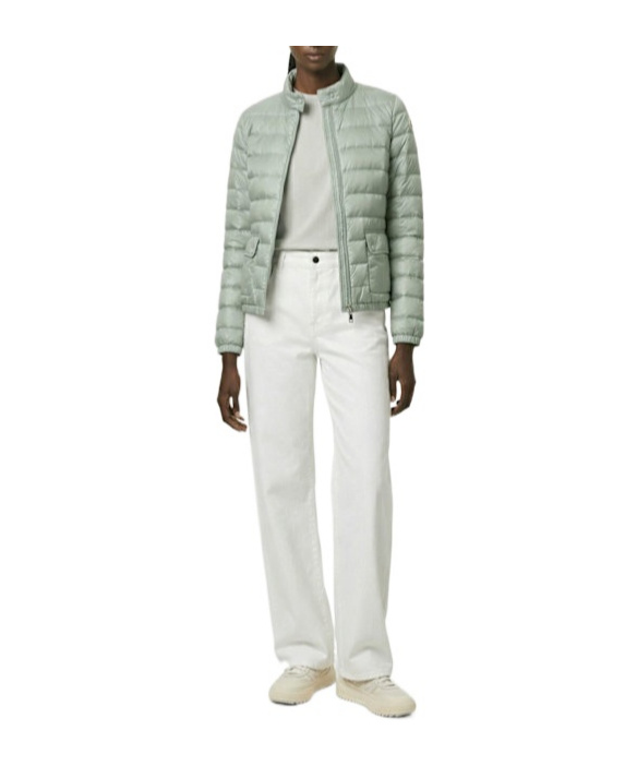 Moncler Down Jacket In Gray