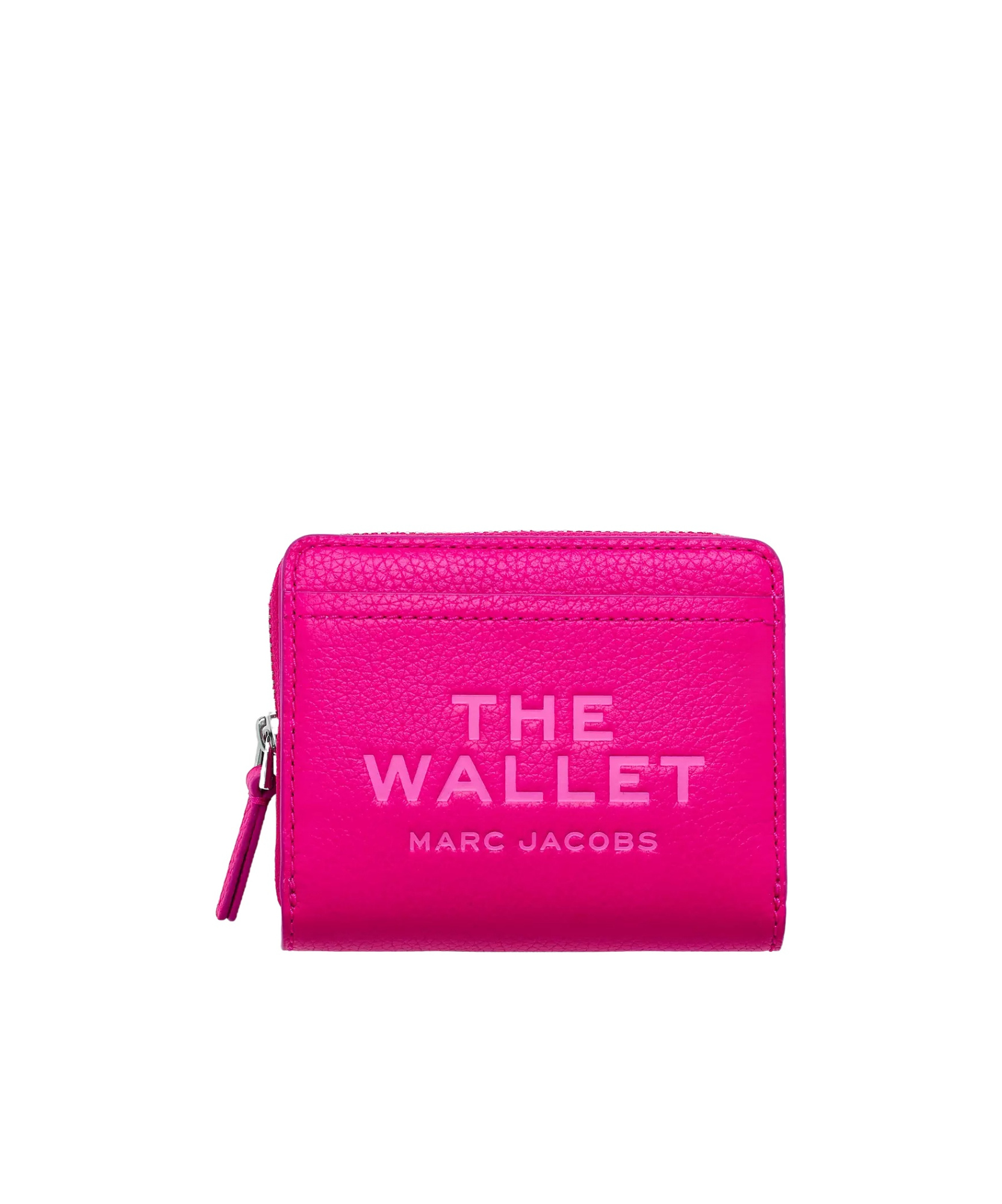 Shop Marc Jacobs Logo-print Leather Wallet In Pink